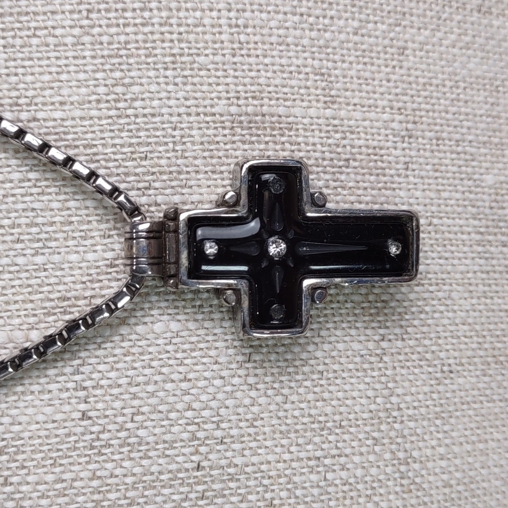 Brighton "Santa Maria" Reversible Cross Necklace